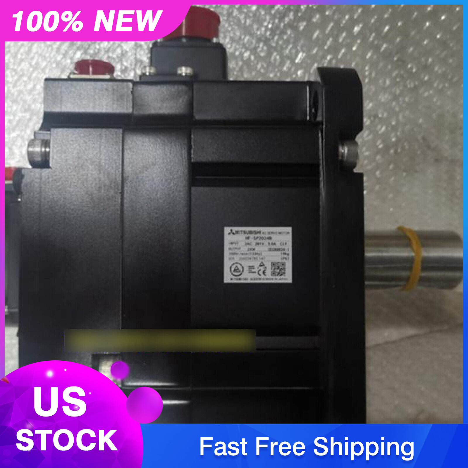 Mitsubishi HF-SP2024B One New HFSP2024B Servo Motor Expedited Shipping
