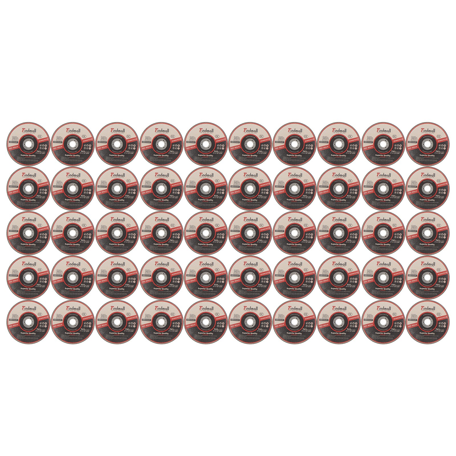 50 Pcs 3″x1/16″x3/8″ Metal & Stainless Steel Cutting Disc for Die Grinders