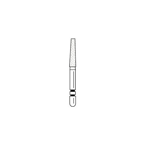 Abrasive Technology Two Striper FG 703.8 Flat End Taper Coarse Diamond Burs 5/Pk