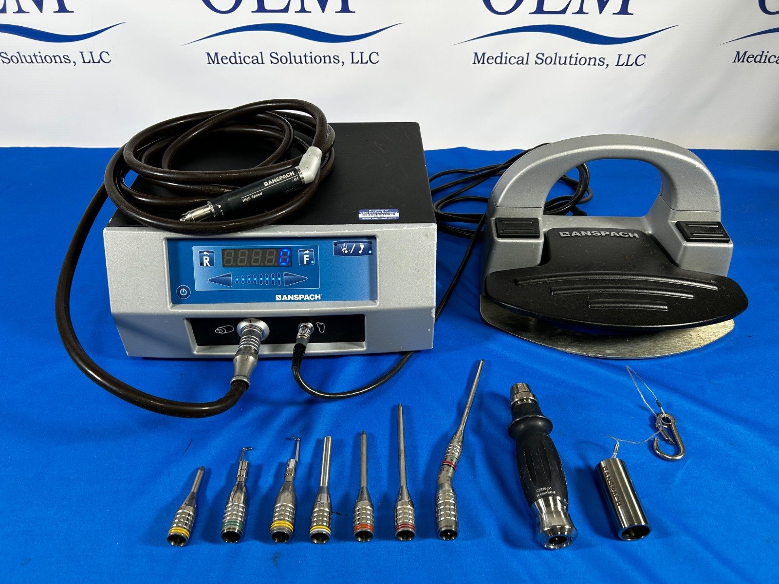 Anspach SC30001 High-Speed Electrical Surgical Console with eG1a Handpiece