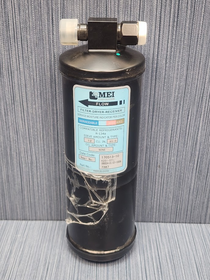 MEI 7387 – Airsource A/C Filter Drier Receiver 3×10″