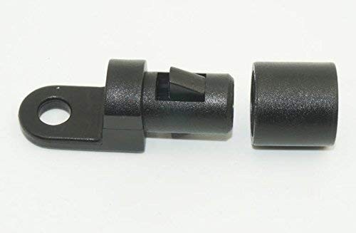 Pack of 30 1/4″ Rope Terminal for 1/4″ Bungee Elastic Shock Cord Pad Hook End…