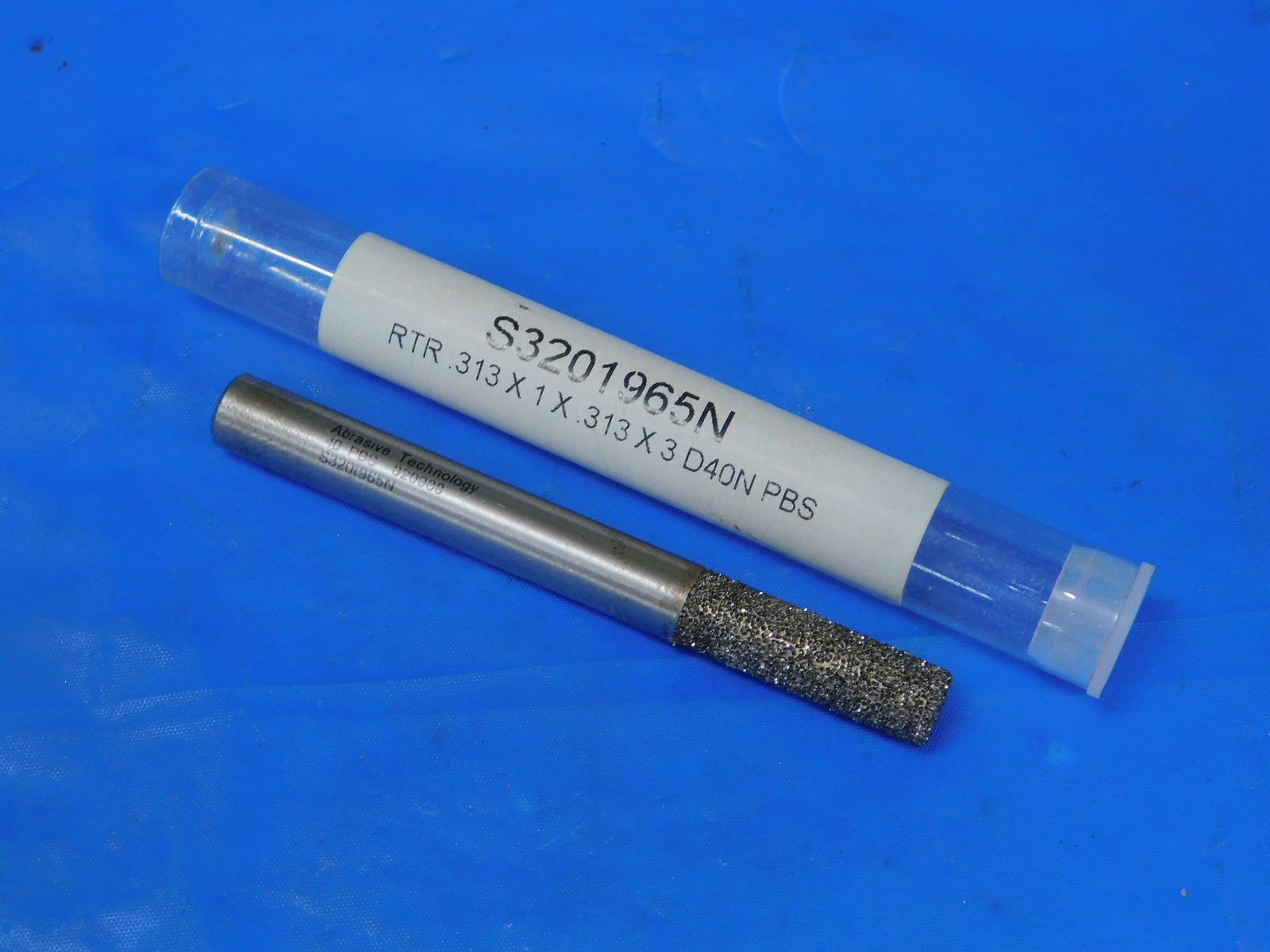 ABRASIVE TECHNOLOGY .313″ x 1″ x 3″ D40N PBS ROUTER DEBURRING TOOL S3201965N
