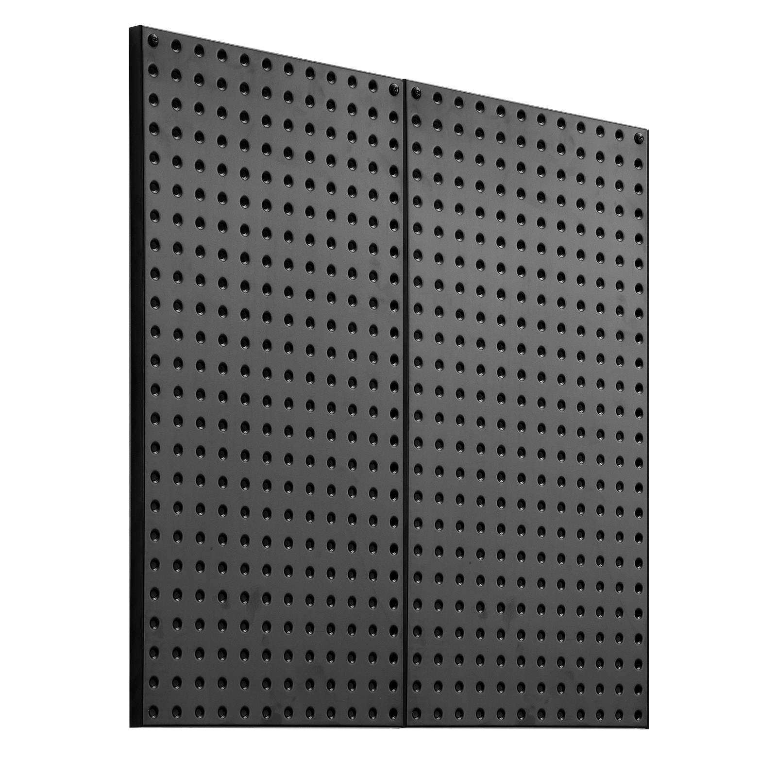 VEVOR Metal Pegboard Panels 2 Pcs 32″ x 16″ Wall Organizer for Garage Tool