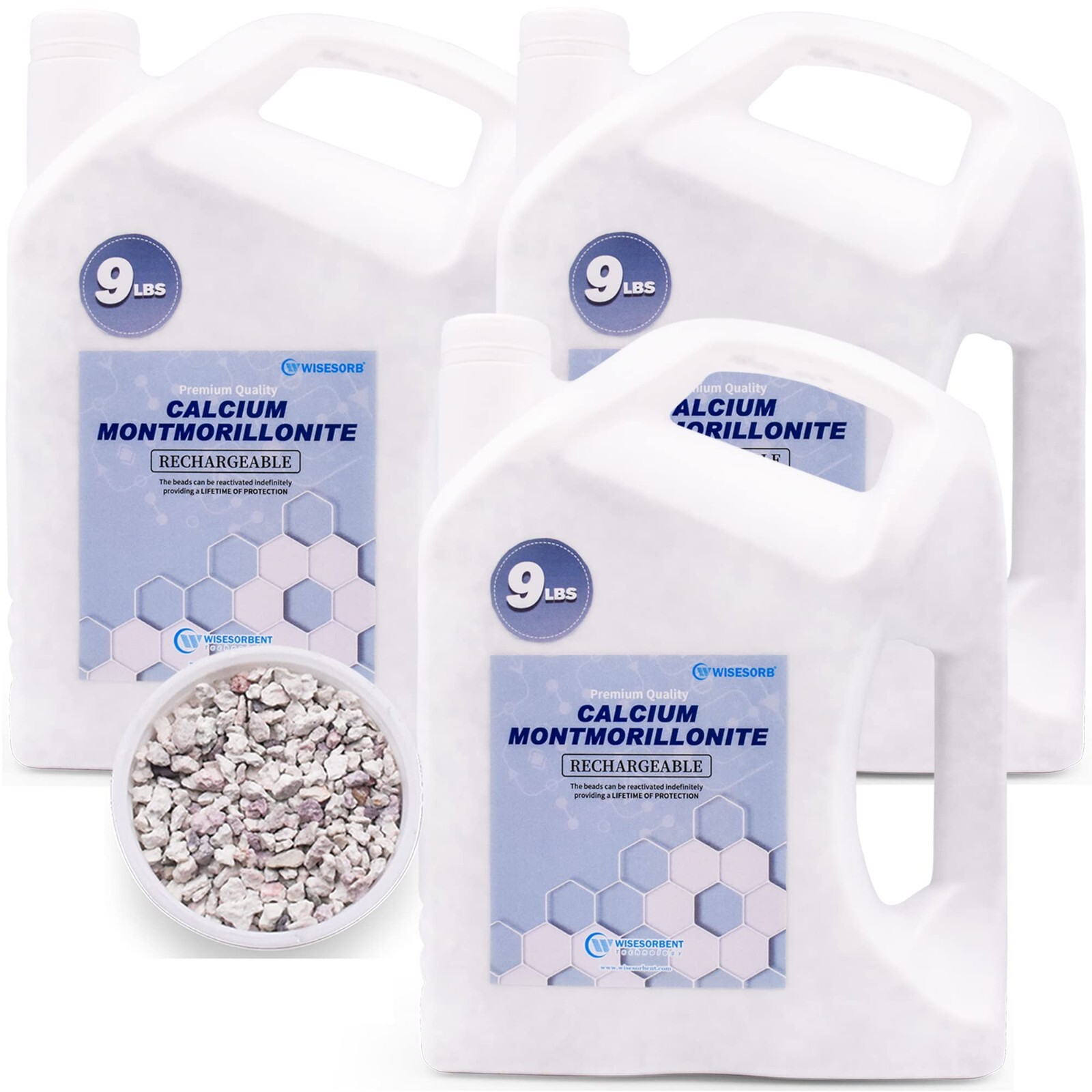 27LBS Premium Quality Desiccant Bulk Material (Calcium Montmorillonite)