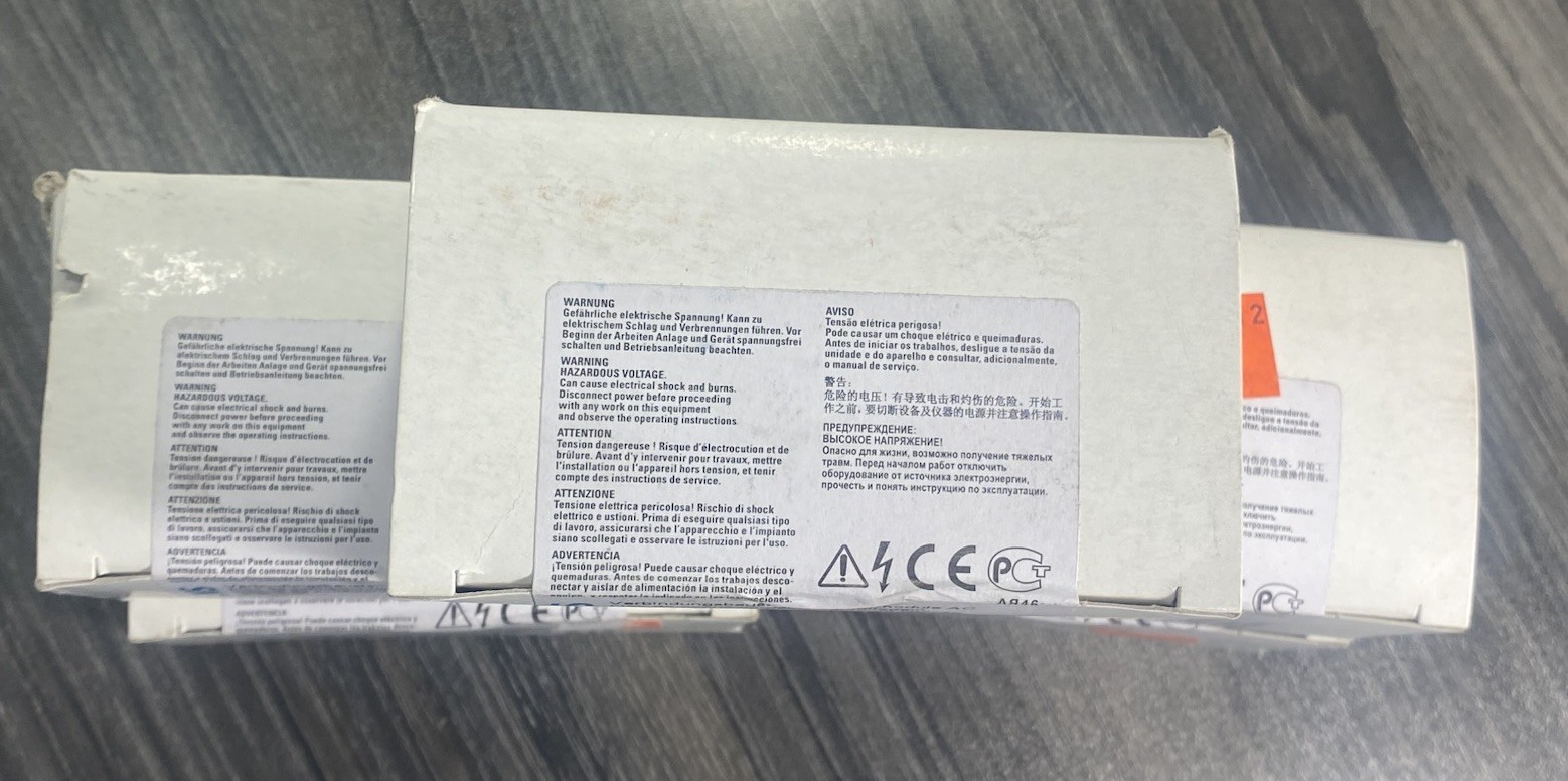 *Lot of 5* Siemens 3RA1921-1AA00 Size S0 Connecting Link For 3RV1.21 3RT1.2 3RW3