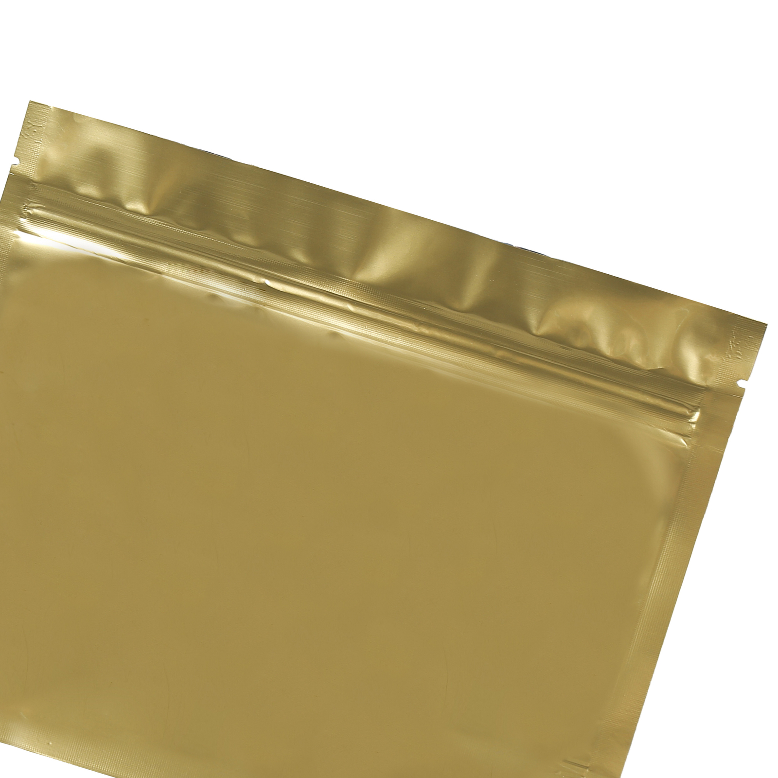100 Mylar Jerky Bags, Resealable Foil Snack Bags, Food Safe Standing Zipper Bags