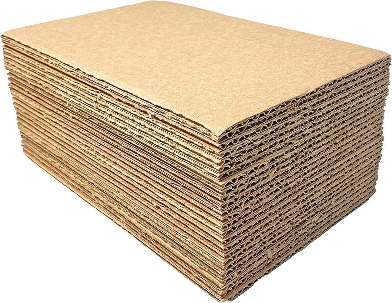 25 11×14 Cardboard Corrugated Pads Inserts Filler Sheet 11 x 14