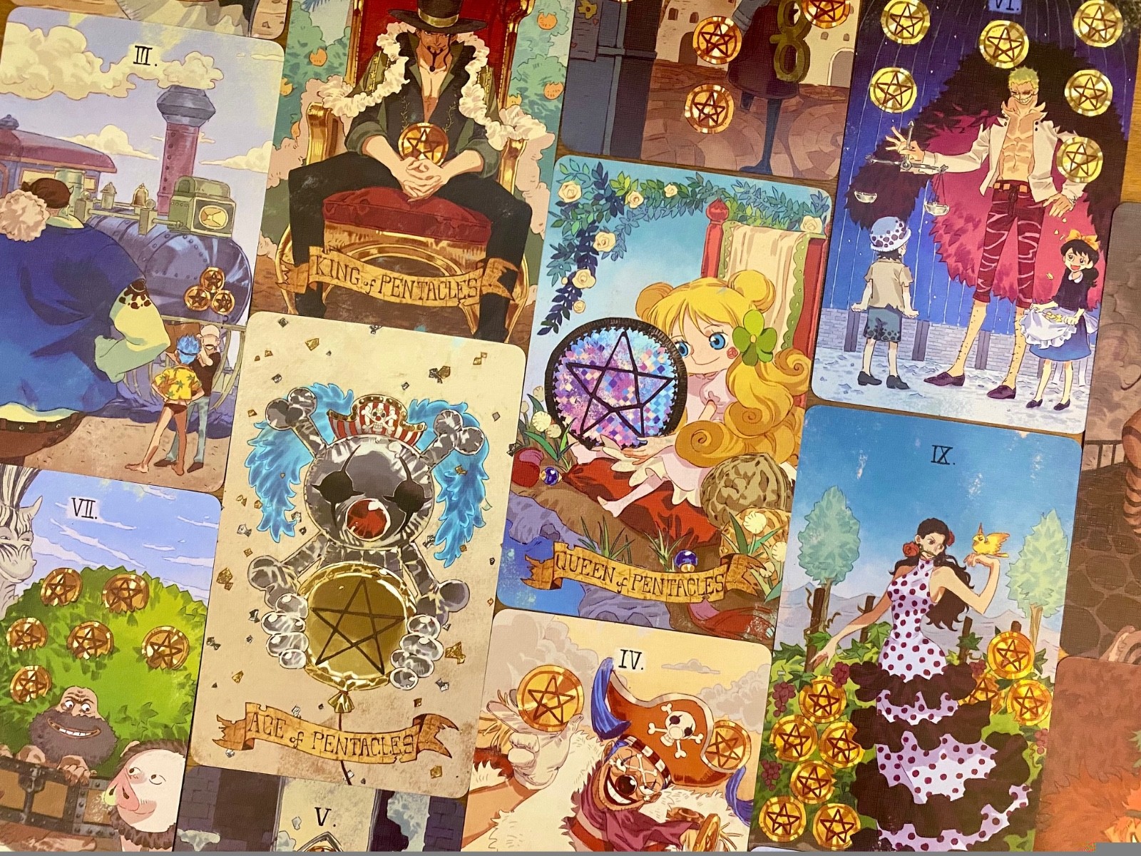 One Piece 78 -Cards standard Tarot Anime Card Deck