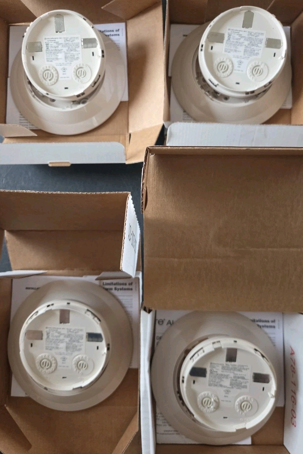 FIRE-LITE SD355T COMBO PHOTO SMOKE/135° FIXED TEMP HEAT DETECTOR – NEW 4 AVAIL.
