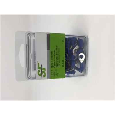 TRANE SF-BR1-4 16-14 AWG Brown Terminal Ring Connector