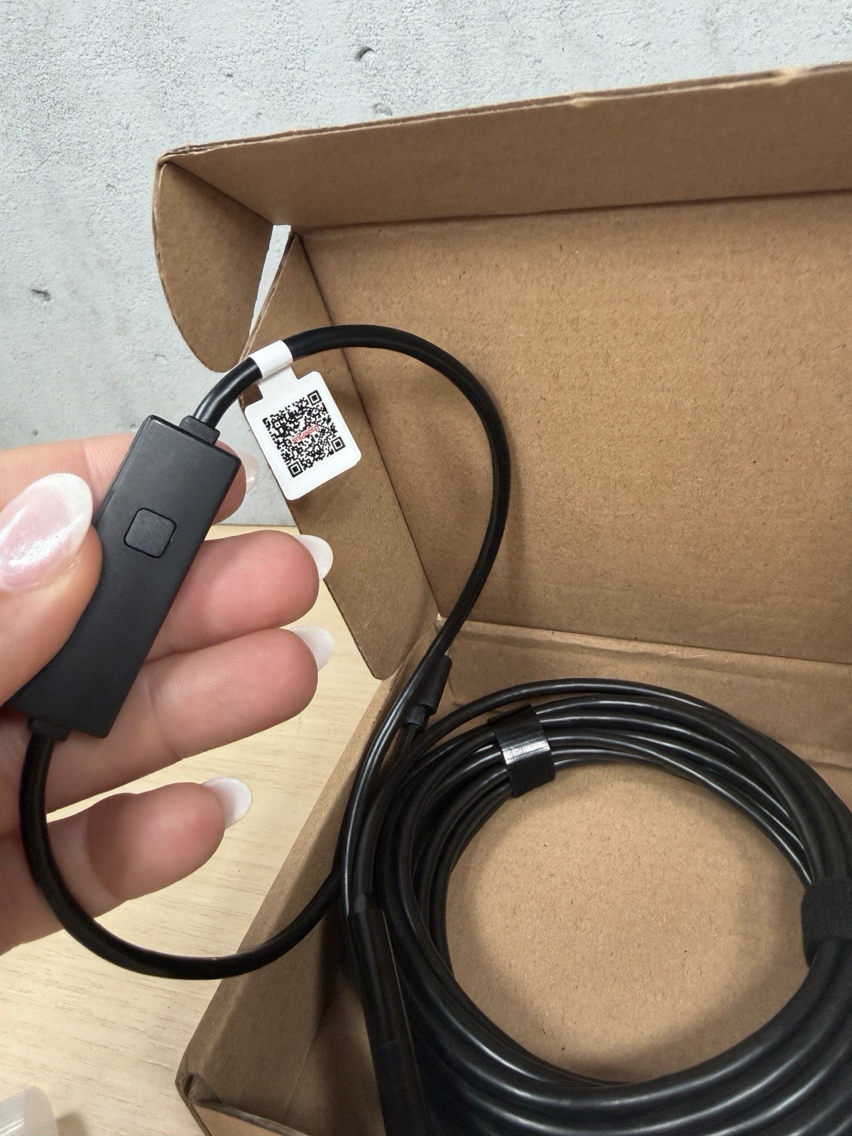 Endoscope Industrial dual Camera Lens 5m Line Length New Photo & Video HD LED