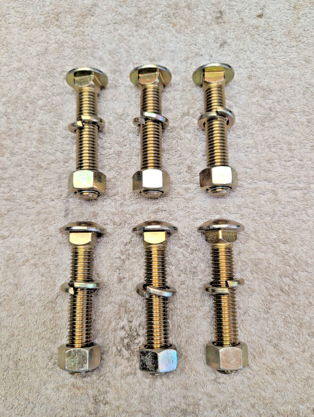 (6) Ford 2000 3000 3600 3900 4000 4600 Rear Rim Wheel Bolt Kit 5/8-11 Grade 5