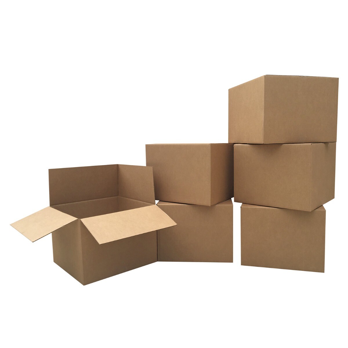 UBMOVE Large 6 Pack Moving Cardboard Boxes 20 x 20 x 15-inches