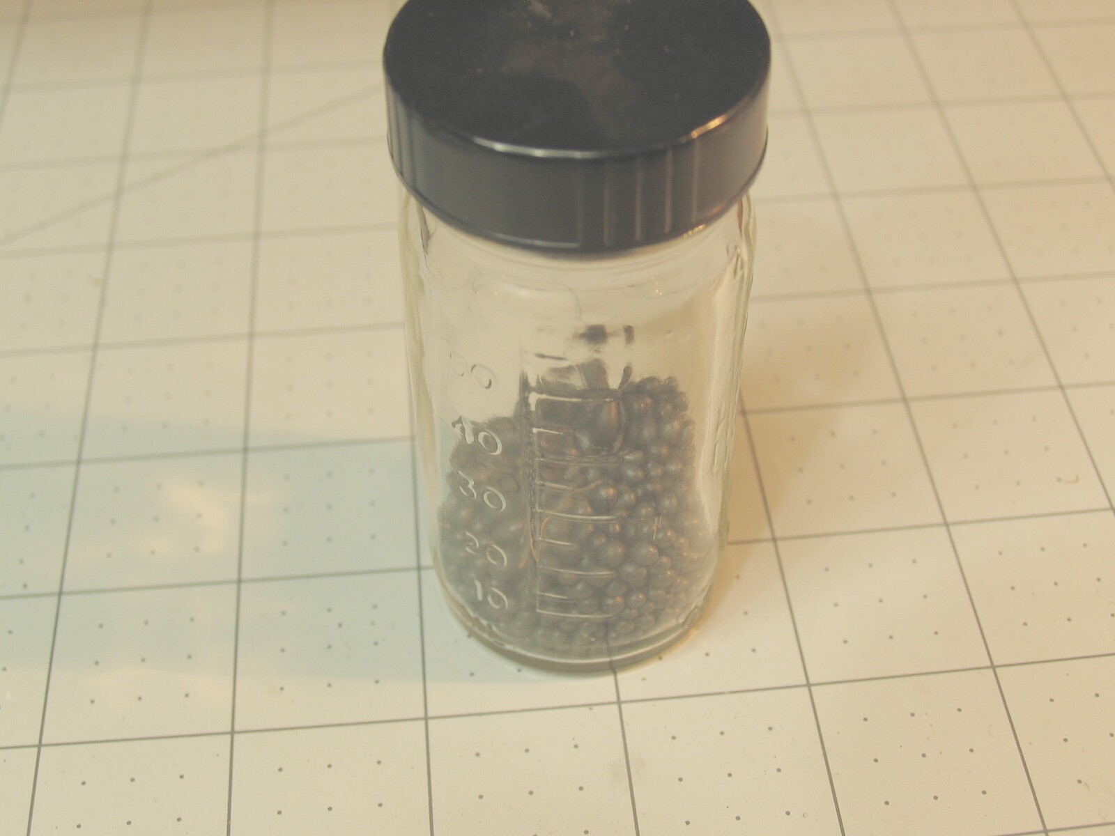 One Small Jar of scale shot weights approx. 0.8lb