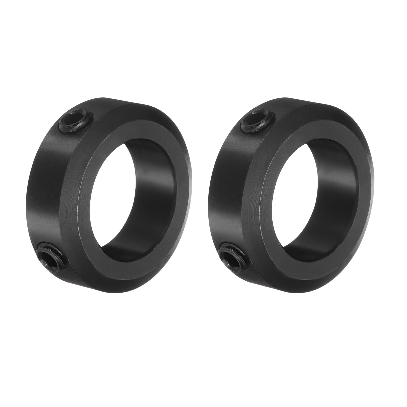 2pcs Set-Screw Collars 20mm Bore 1045 Carbon Steel Shaft Collars 26mm OD