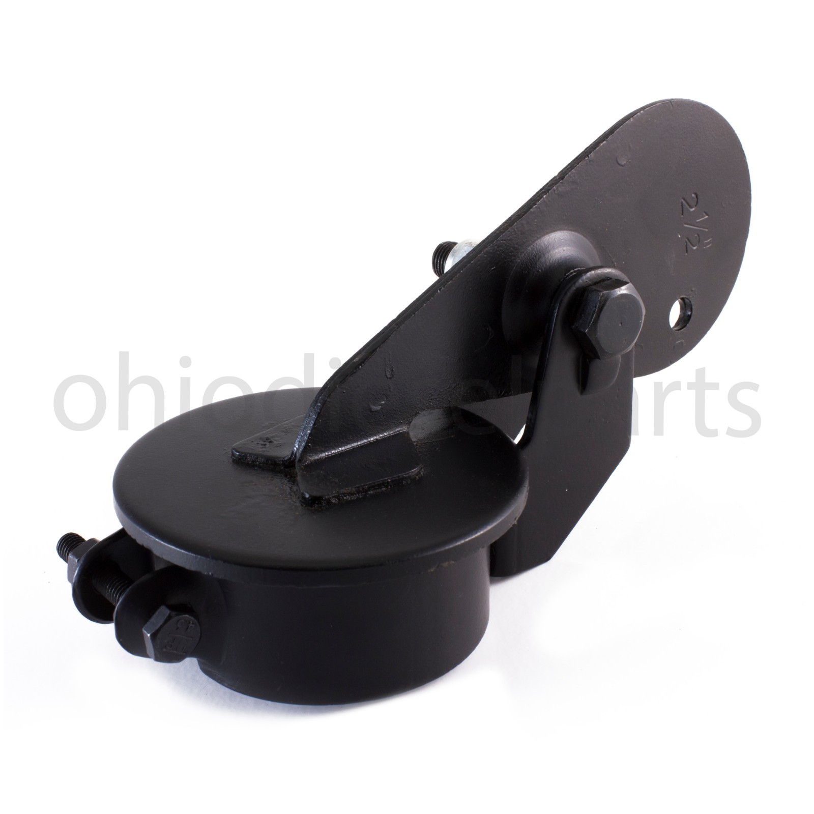 2-1/2 Inch Tractor Exhaust Silencer Weather Flap Rain Cap Muffler Cover 2.5″ BLK