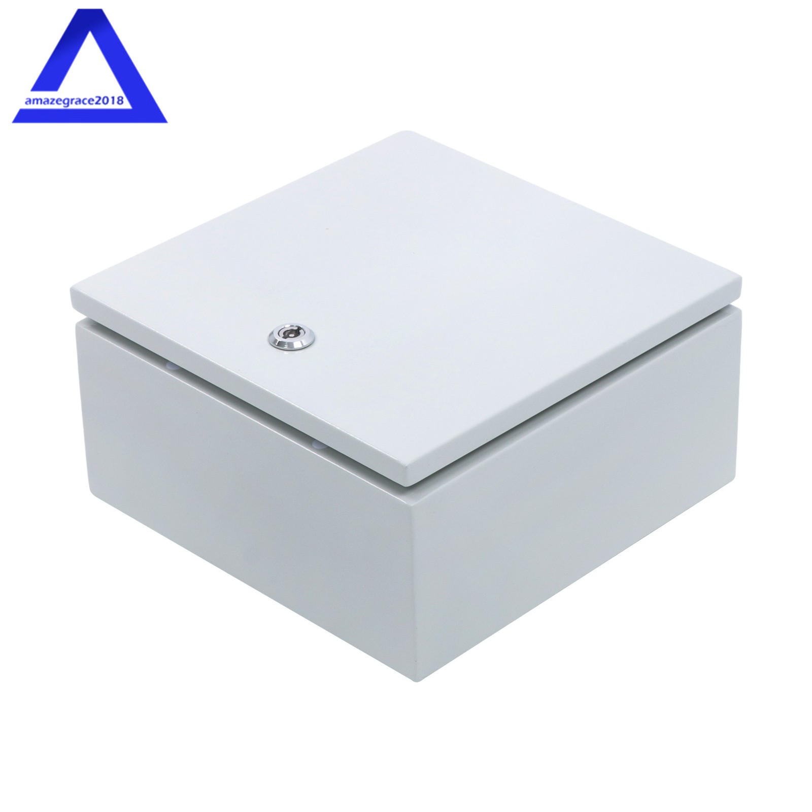 12×12×6” Carbon Steel Electrical Enclosure IP65 Wall Mount Junction Box w/ Lock