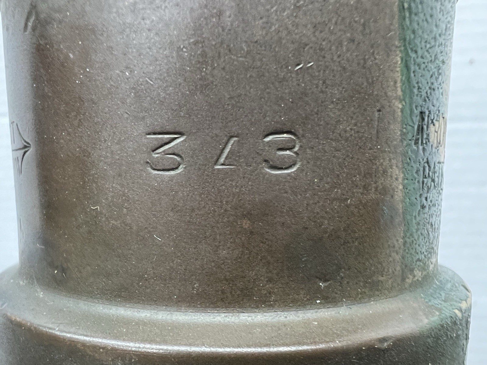 USN Navy Akron Brass Fire Nozzle Mist Stream 3” x 10 1/2” 7lbs