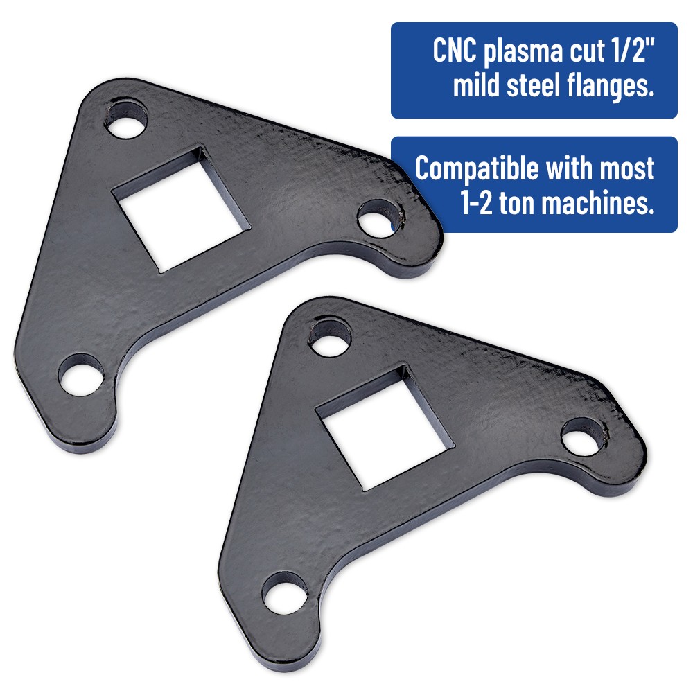 2Pcs Drive Motor Reinforcement Bracket Kit for Mini Excavator Universal New