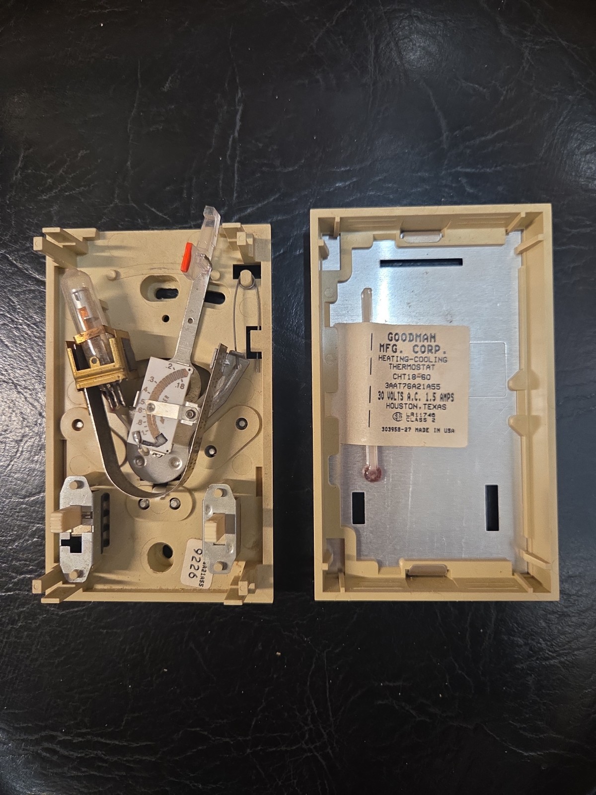 Goodman CHT18-60 Basic Heat & Cool Thermostat “Gold” GE 3AAT76A21A55