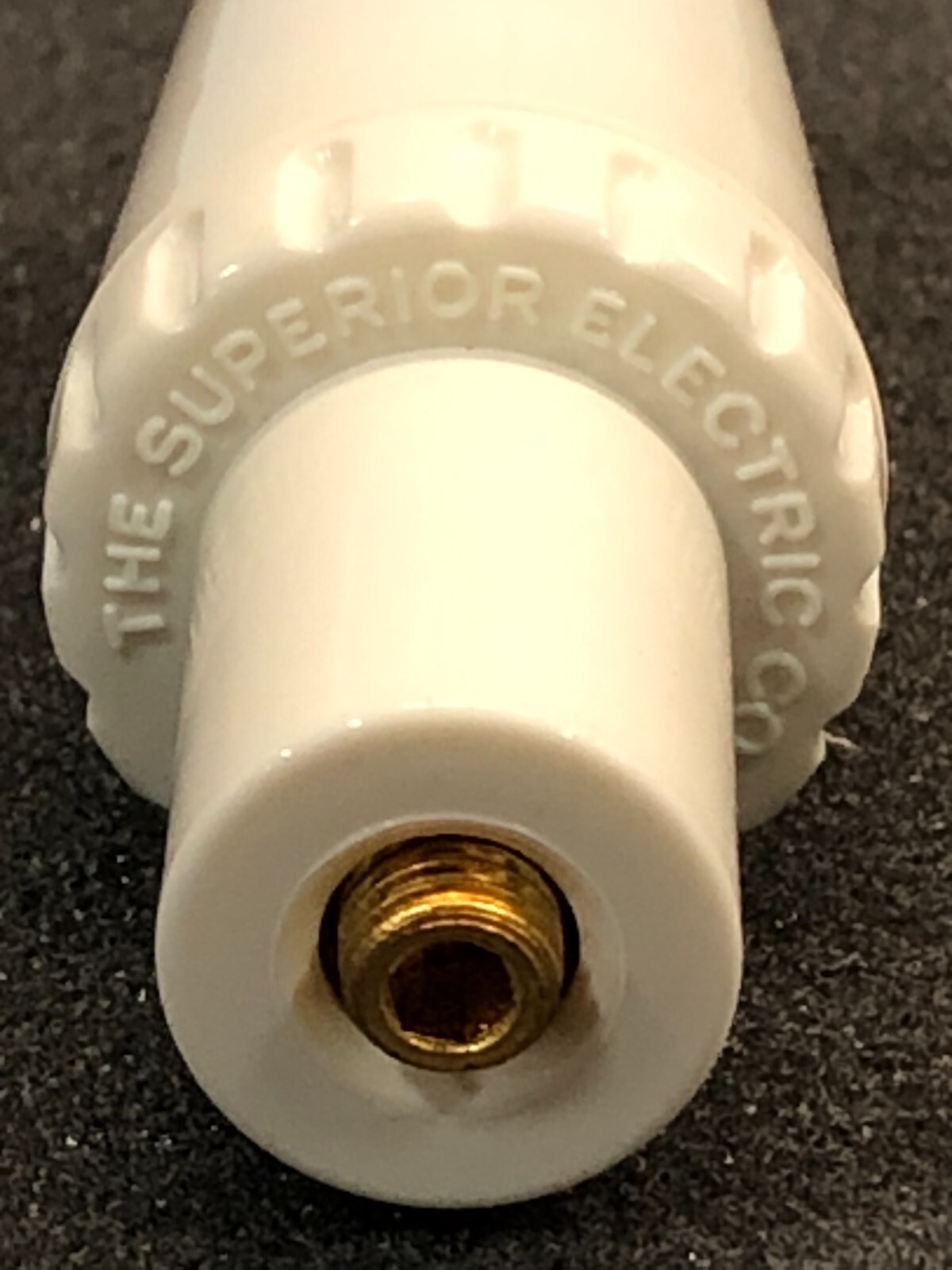 AMAT 0720-01582 CONN SOCKET PLUG CA MTG 50A WHITE SUPERCON,PS50GWT, 164595