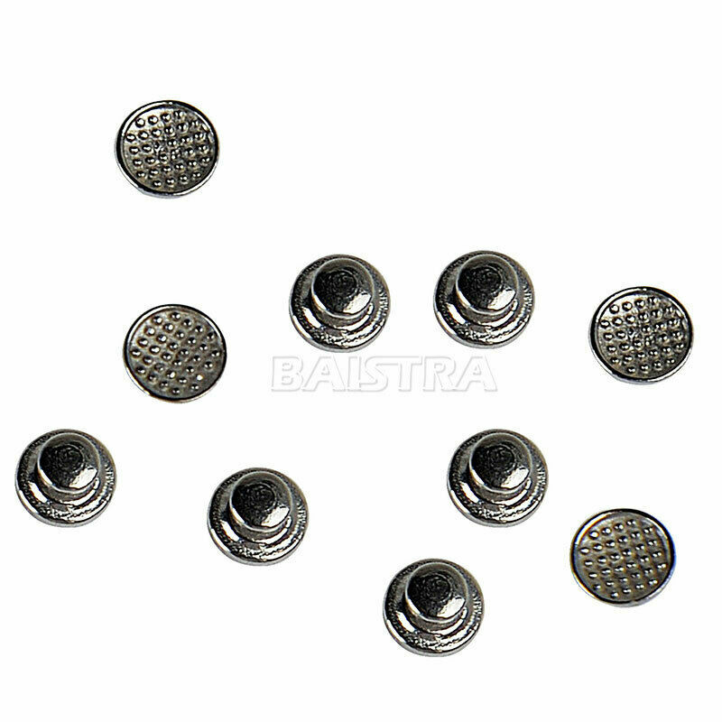 Dental Orthodontic Lingual Button Bondable Round monoblock Rectangular Mesh Base