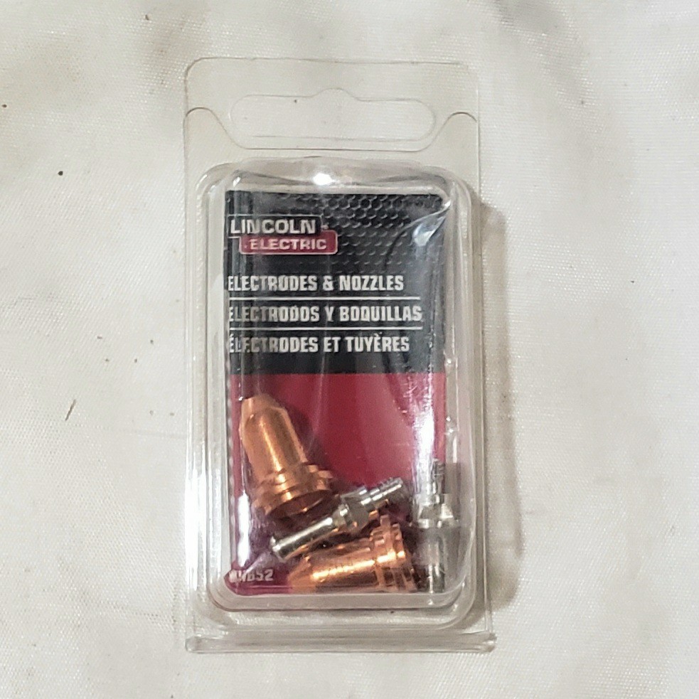 Lincoln Electric KH652 Electrode & Nozzle Fits P20 Plasma Cutter & PowerTorch