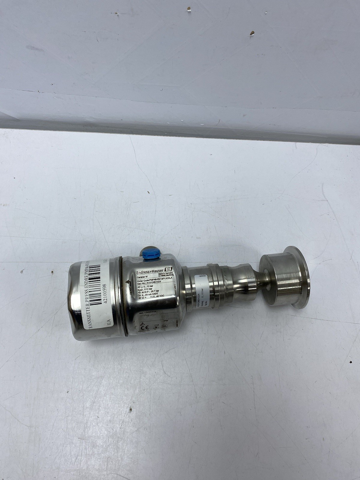 Endress+Hauser – CERABAR M Part No. PMP46-RE13P1JCDLA (0-10 Bar)
