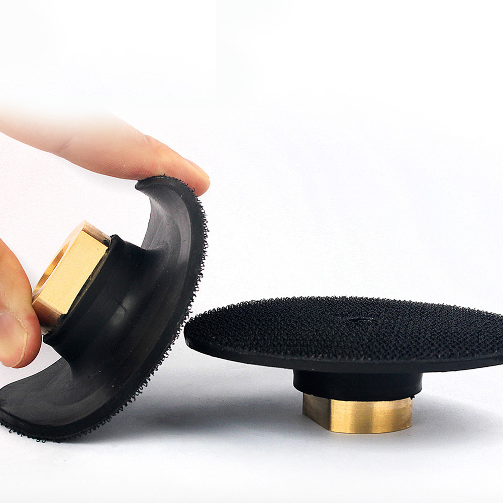 Countertop Edge Polishing Kit Diamond Pads Wet Dry Grinder Flexible Backer Set