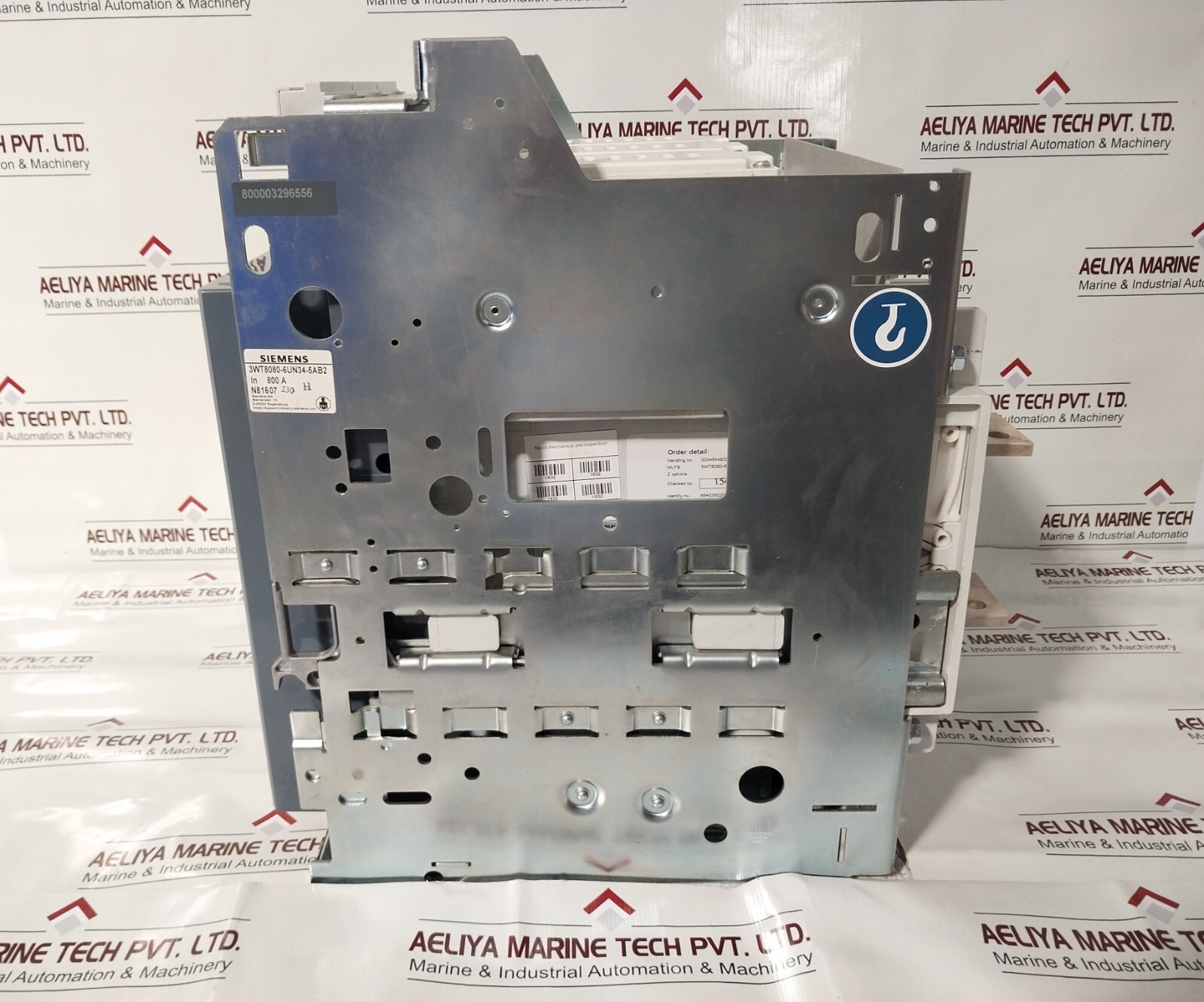 Siemens 3WT8080-6UN33-5AB2 800A Air Circuit Breaker 800A 1000V 50/60Hz