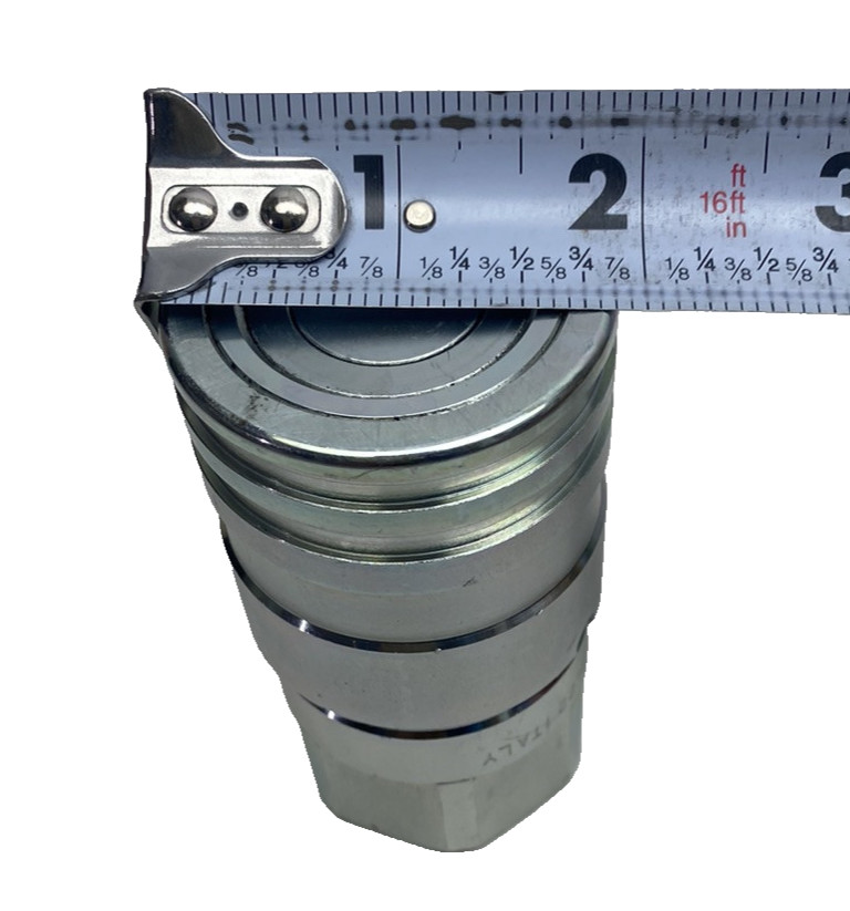 Stucchi-F-Firg 17, 2FFI-34-34-SAE-F, 3/4″ SAE Flush Face Coupler