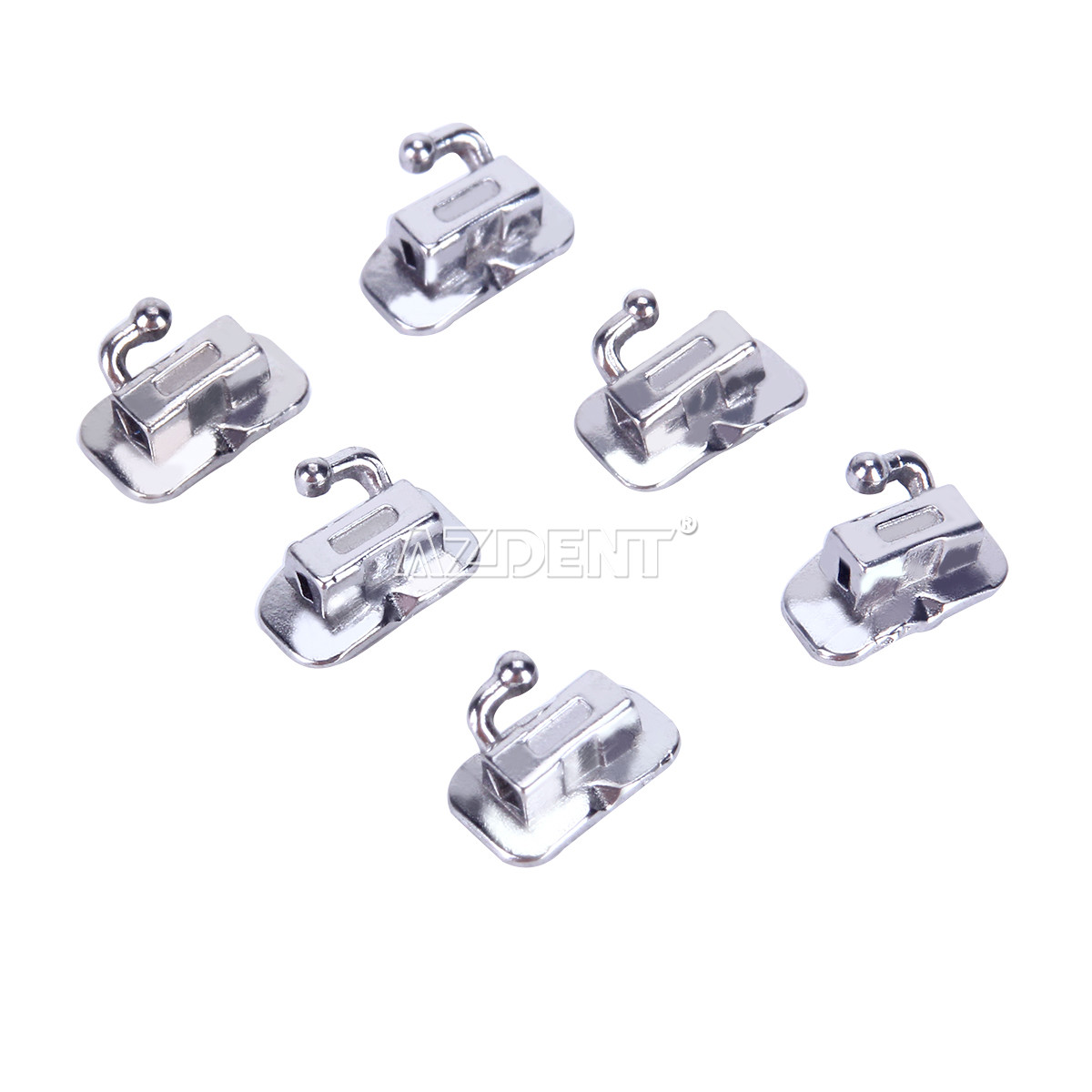 50Sets Dental Orthodontic Buccal Tube 1st 2nd Molar Roth MBT 022 018 AZDENT