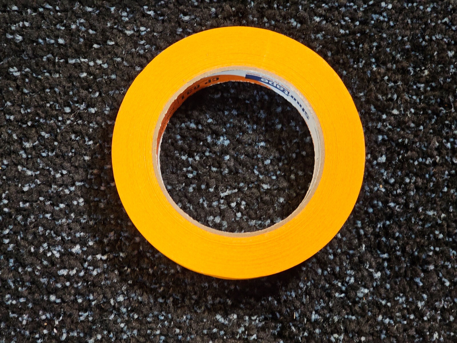 (QTY 9) Shurtape CP 631 Orange General Masking Tape Hot Melt / Synthetic Rubber