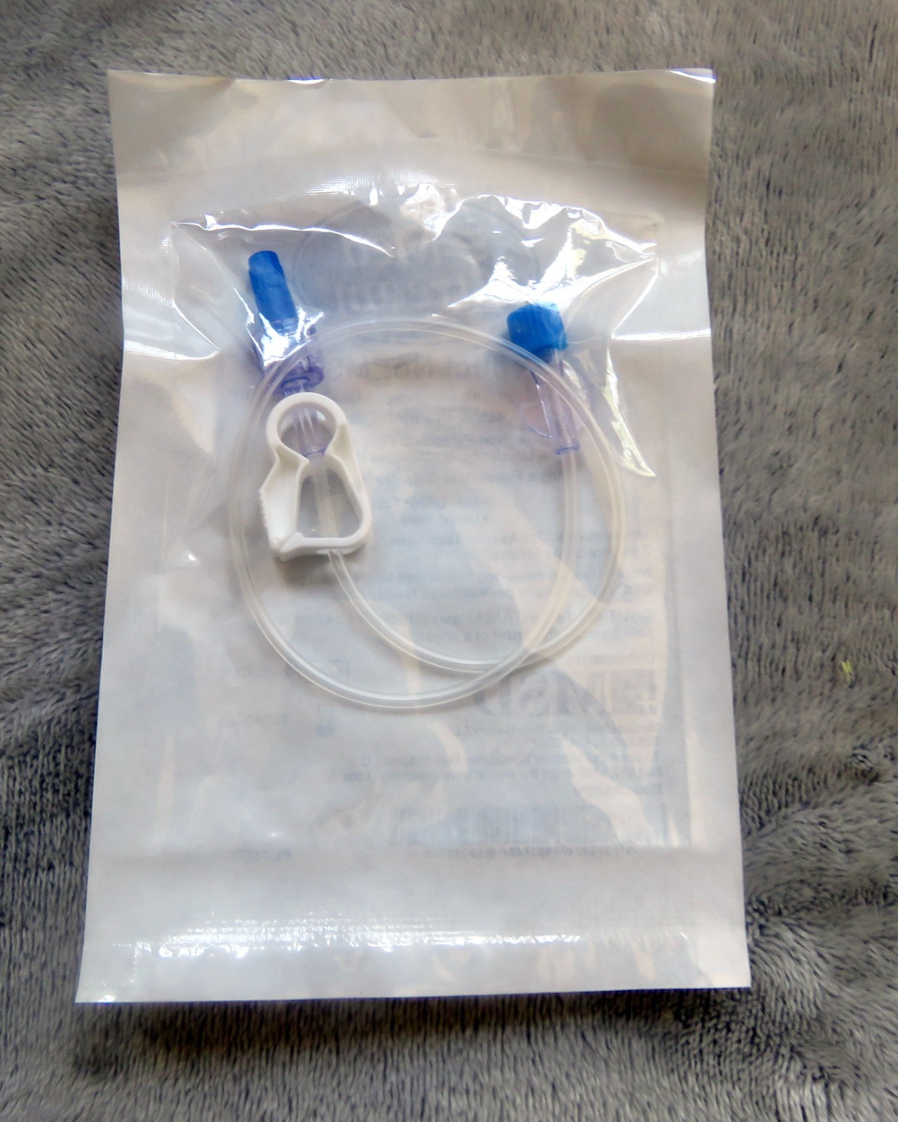 NEW Lot 8 Med Stream MS438 12″ Extension Sets Luer Lock w/Pinch Clamp
