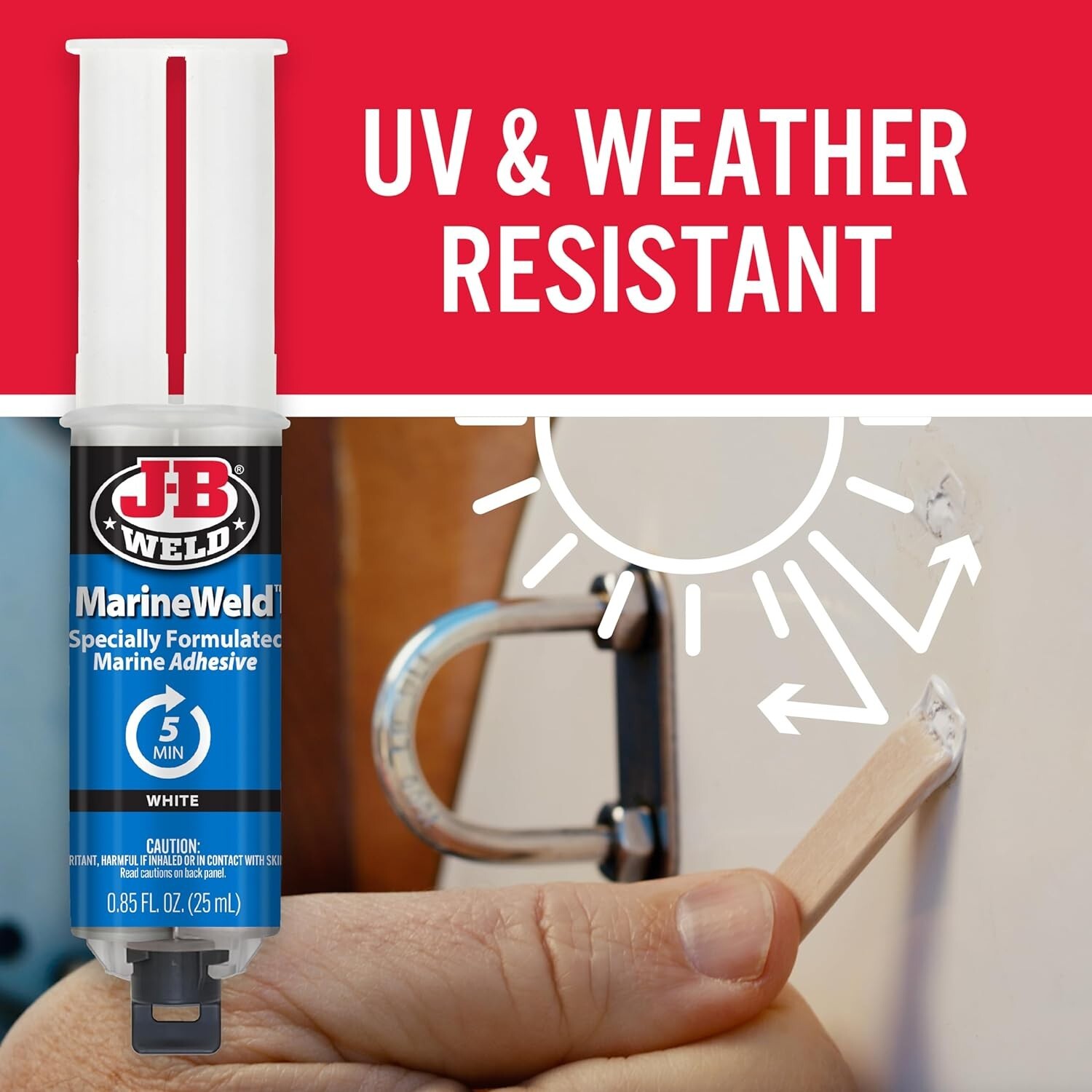 STRONGEST METAL STEEL ALUMINUM BOND PERMANENT FIX GLUE EPOXY COLD WELD SYSTEM