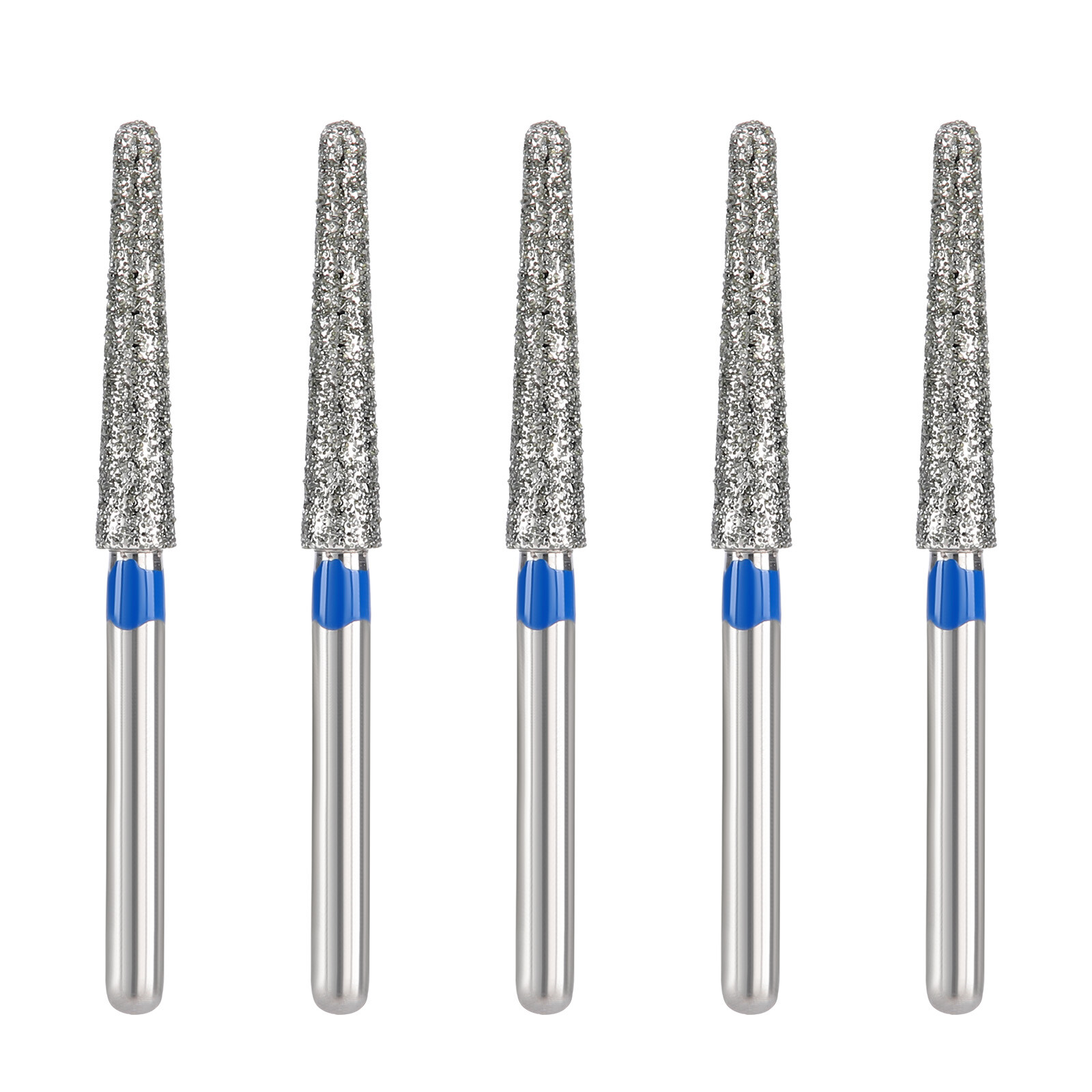 JMU Dental Diamond Burs Round End Taper FG 856L-020M/856L-023M Medium Grit