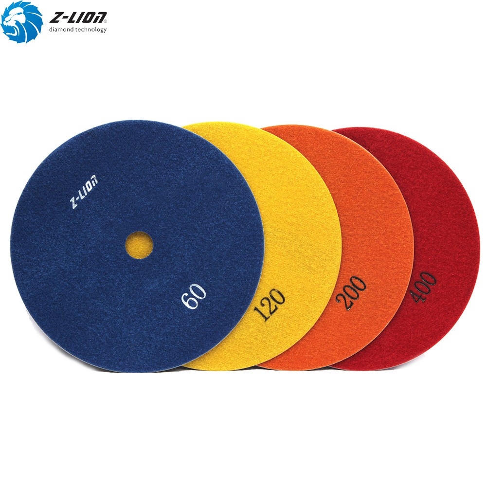 7″ Electroplated Diamond Polishing Pads Granite Polishing Kit Concrete Polisher