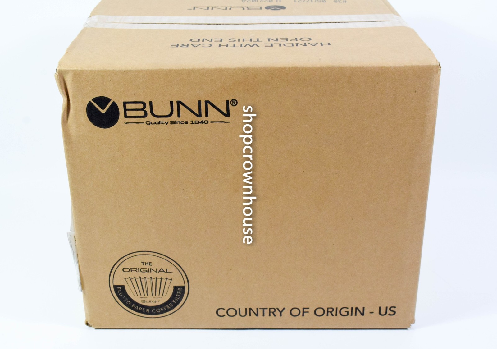 Bunn 12.75 In. X 5.25 In. Paper Tea Filter (500 Per Case)