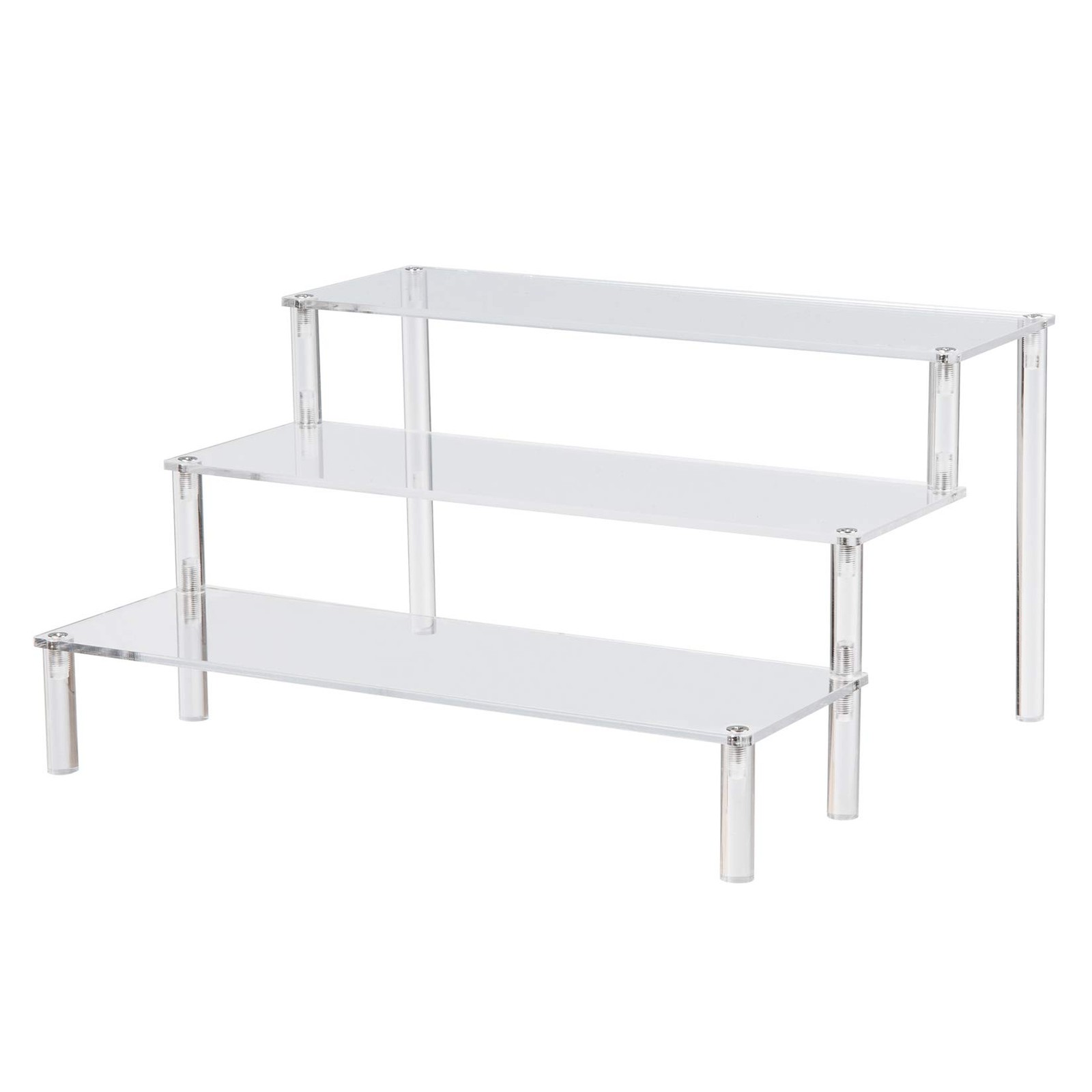Clear Acrylic Display Stand Display Shelf, 3 Tier Desserts Holder,3 Tier Cupc…