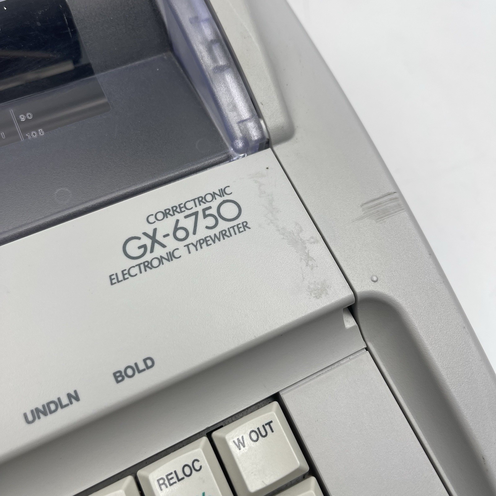 Brother Correctronic GX-6750 Electronic Typewriter – Preowned