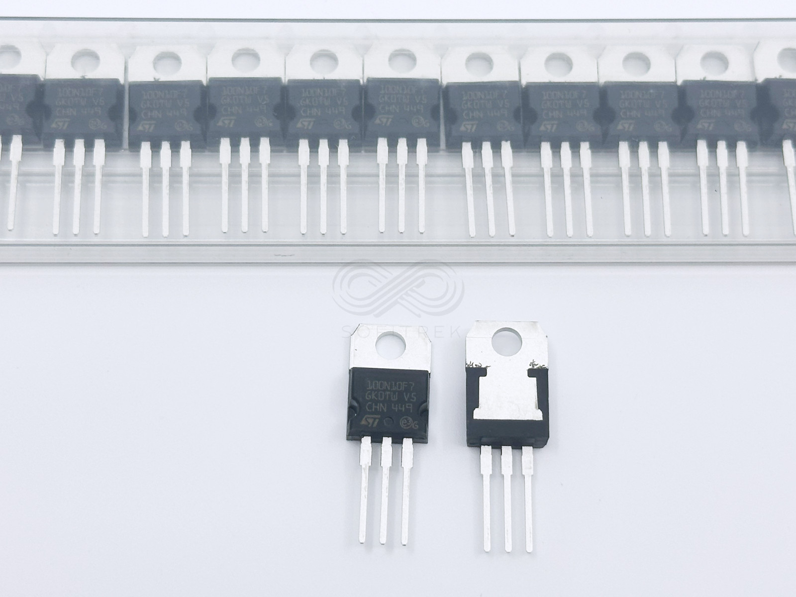 5PCS STP100N10F7 100N10F7 ST N-Ch MOSFET 100V 80A 150W 8mOhm TO-220