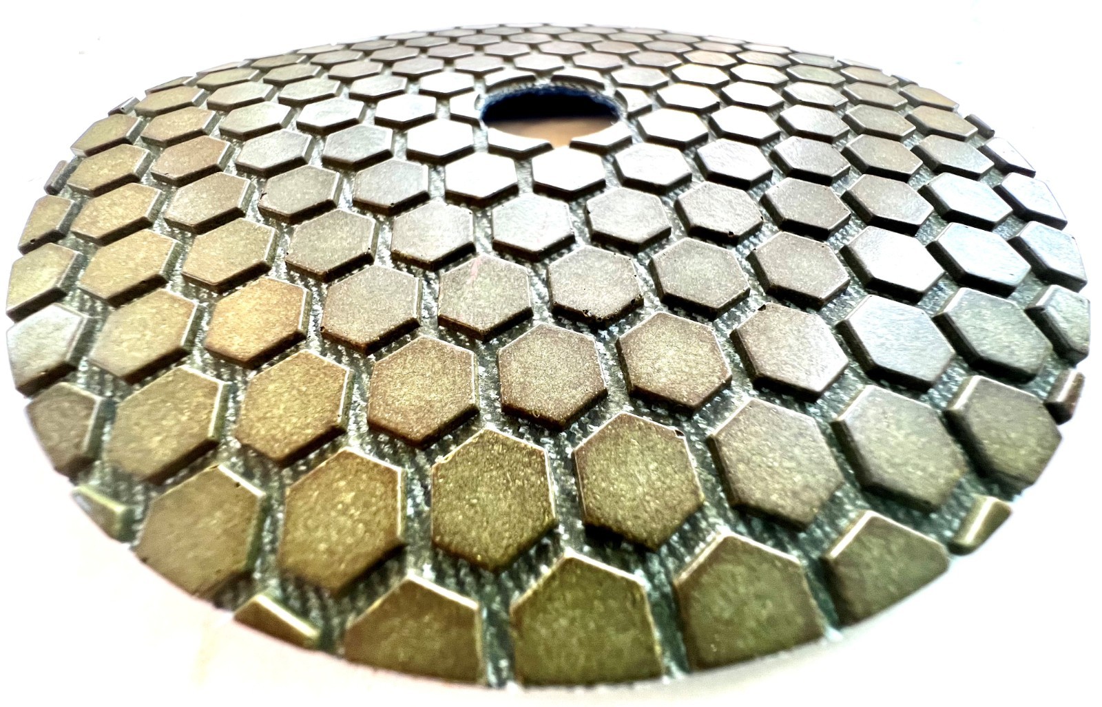 5 inch Diamond Polishing Pads Wet/Dry Set Granite Concrete Marble Stone 10 Piece