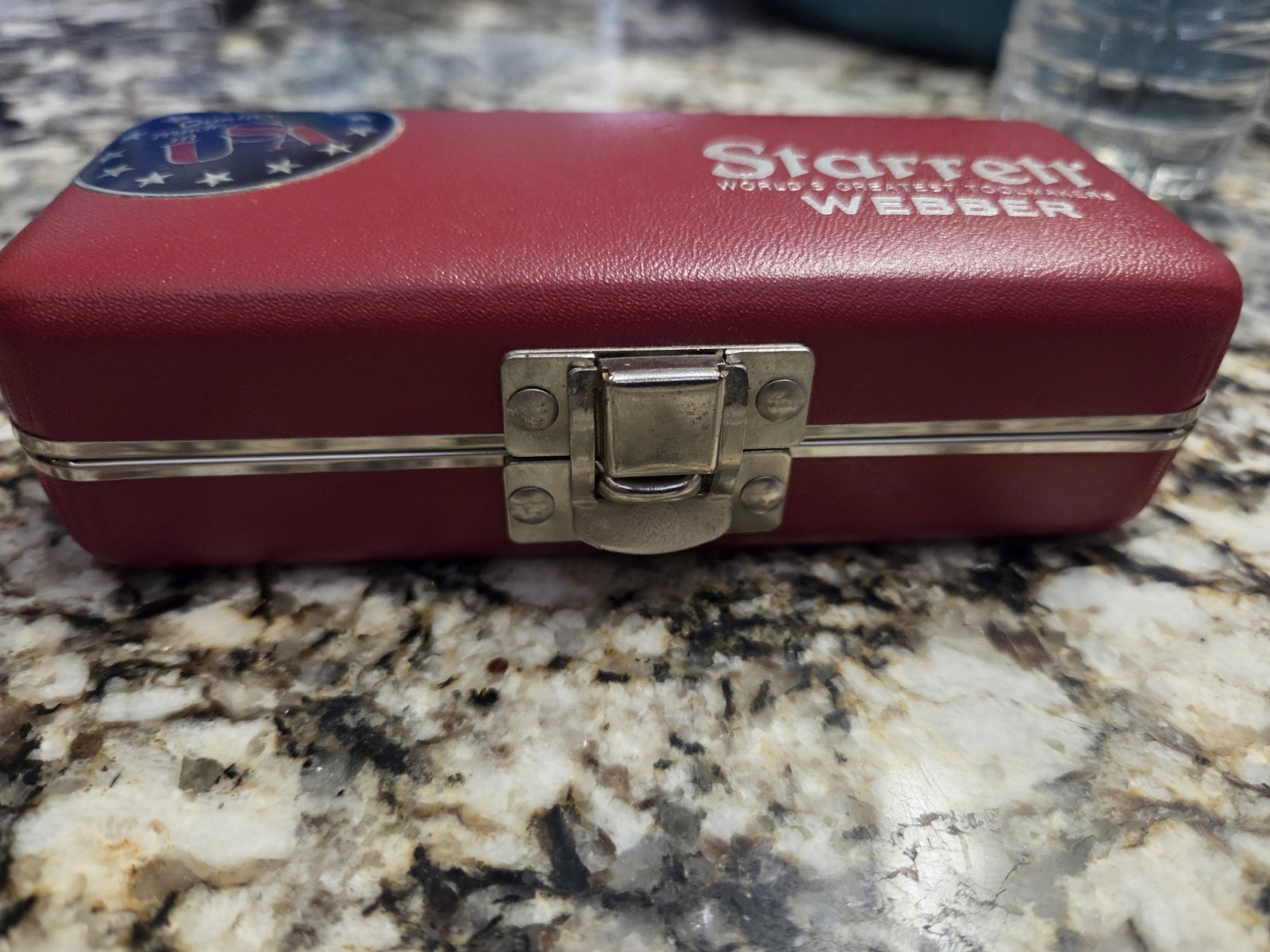 Starrett Webber Steel Rectangular Gage Block Set 1in 2in 0.0625in Case
