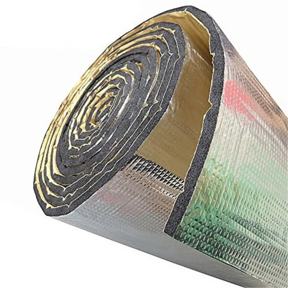 Car Insulation Sound Deadener Heat Shield Thermal Automotive Truck VAN 5MM 4X50