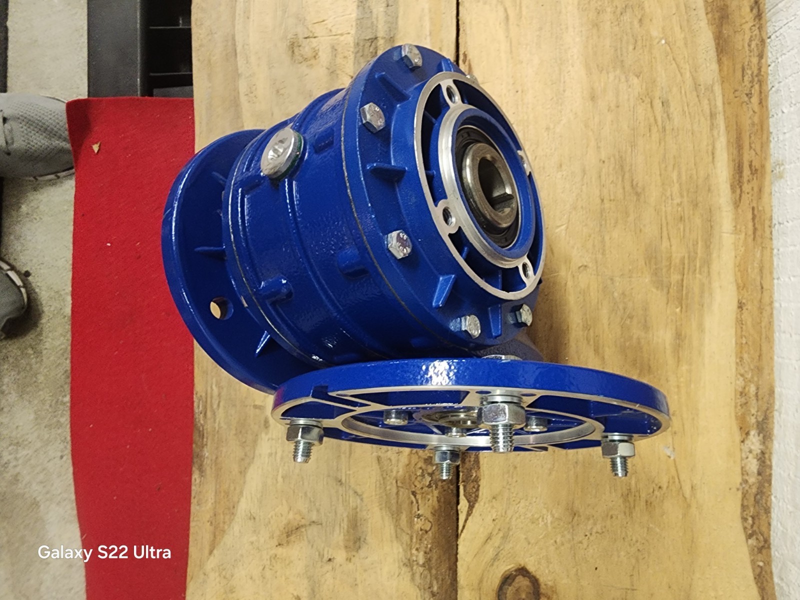 NEW 🇮🇹 STM RMI 63 F3 M1 Worm Gearbox 1:40 Flange Reducer ¾″/1″ Bore Ships🚀