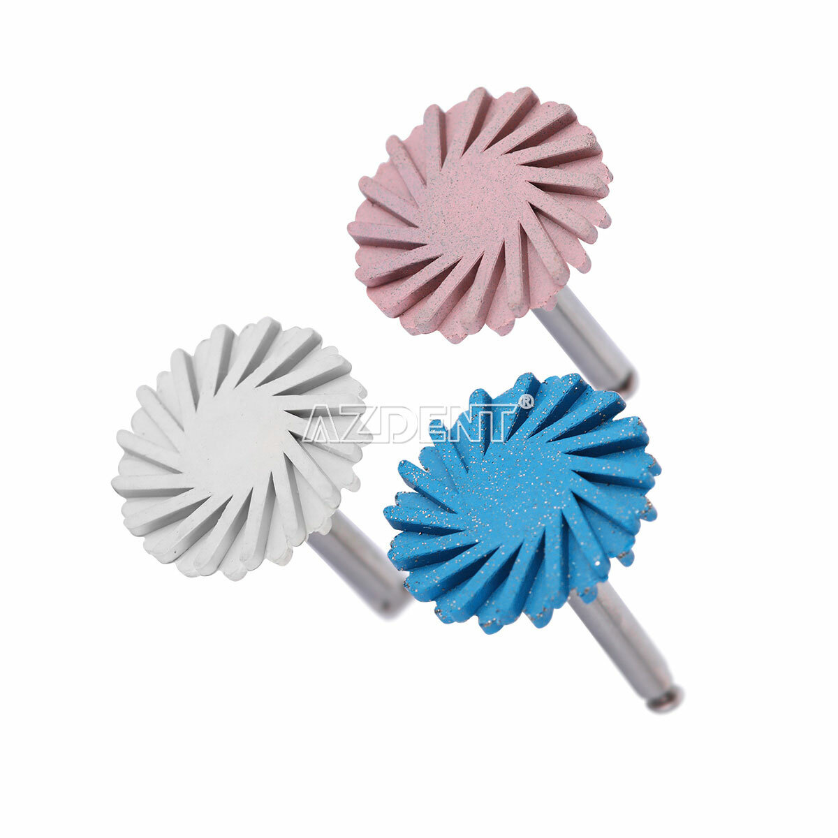 Dental Composite Polishing Kit Diamond Burs Cups Ceramics RA HP FG Shank Type