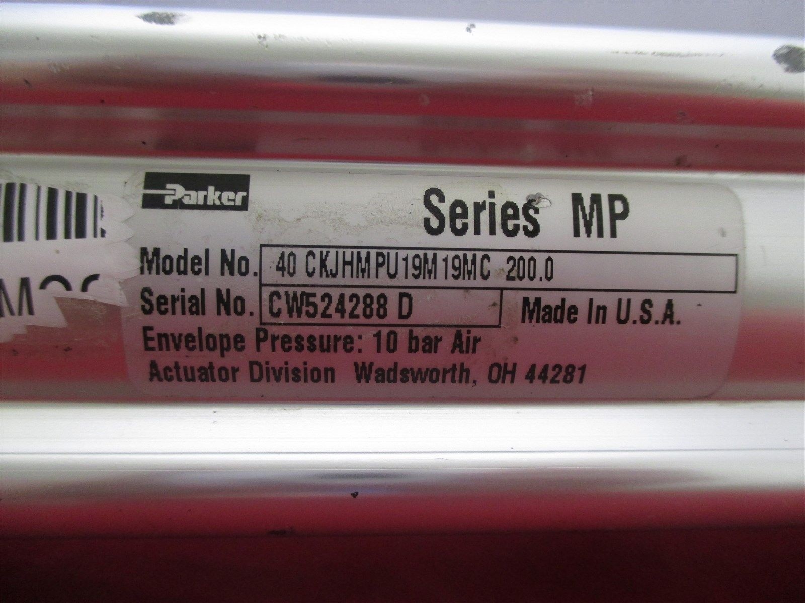 Parker 40 CKJHMPU19M 19MC 200.0