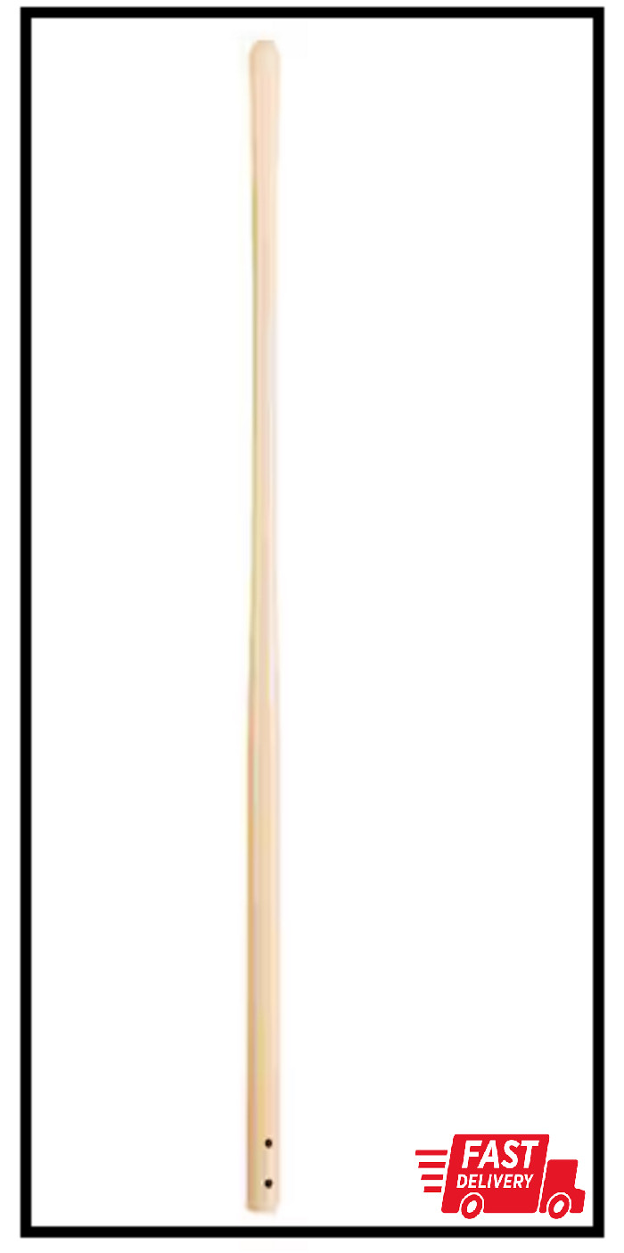 Durable 48 in. Round Eye Post Hole Digger Replacement Strong Hardwood Handle