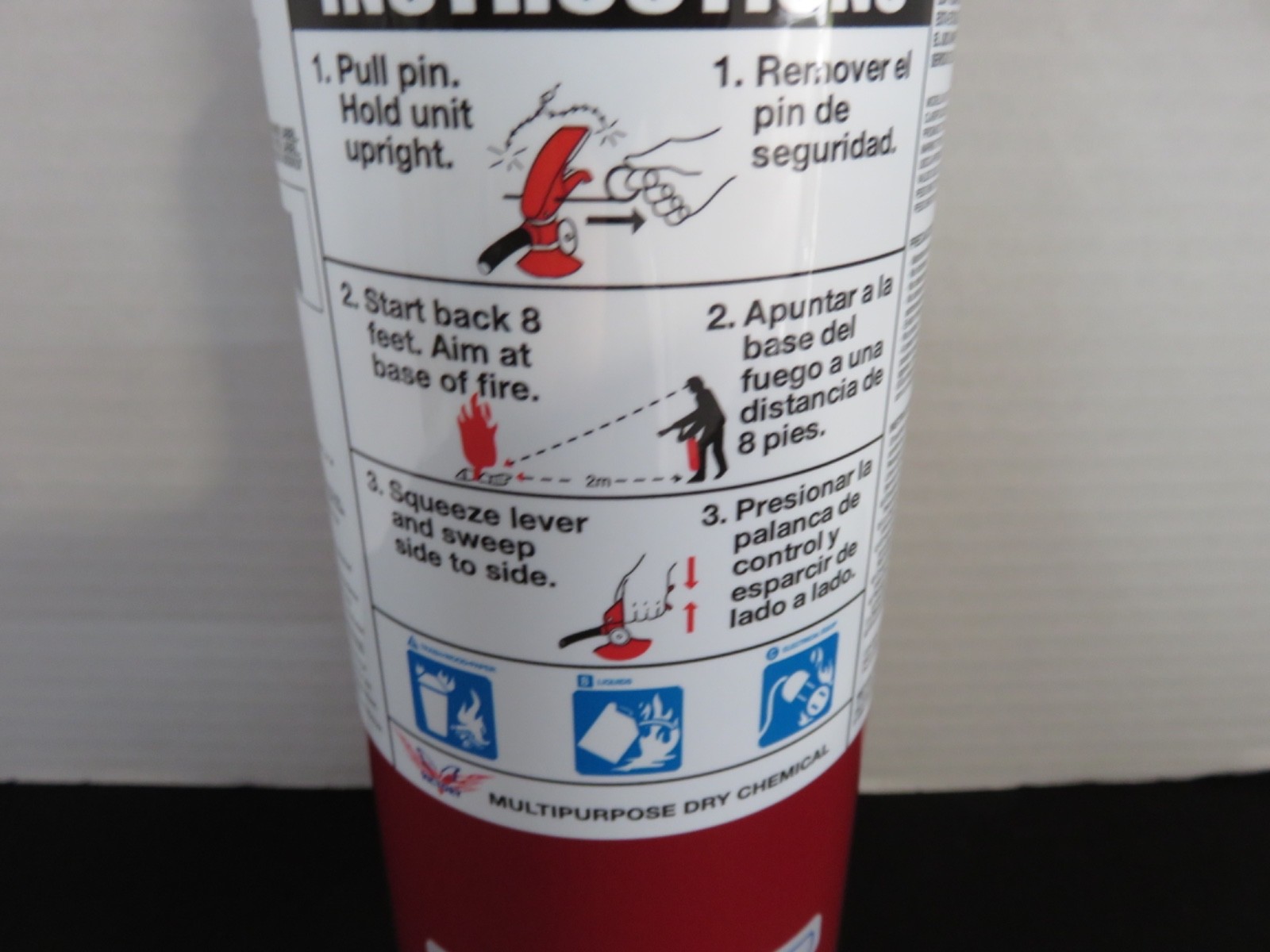 🔥🧯NEW BUCKEYE 2 ½ “lb 2024 CERT ABC FIRE EXTINGUISHER W/VEHICLE-MARINE BRACKET